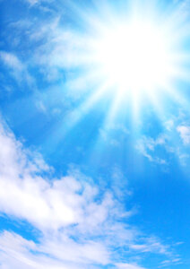 Sky sunshine clouds