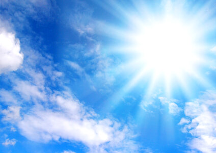Sky sunshine summer