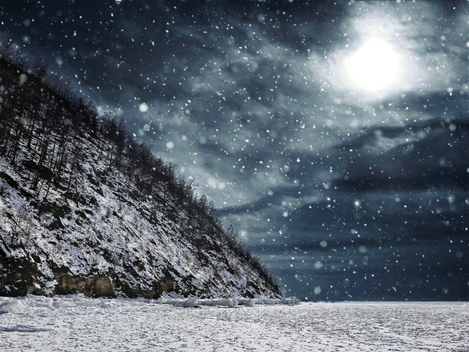 Snow winter