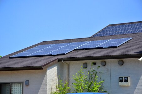 Solar panel house