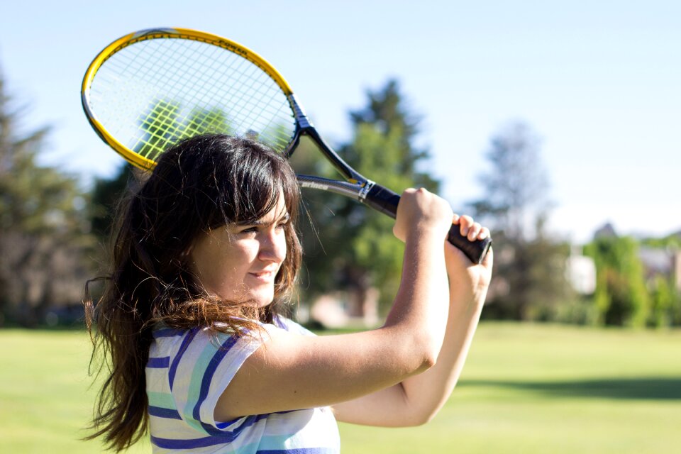 Tennis player sports