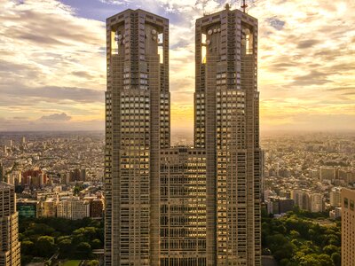 Tokyo metropolitan government building photo
