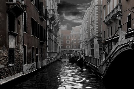 Venice canal photo