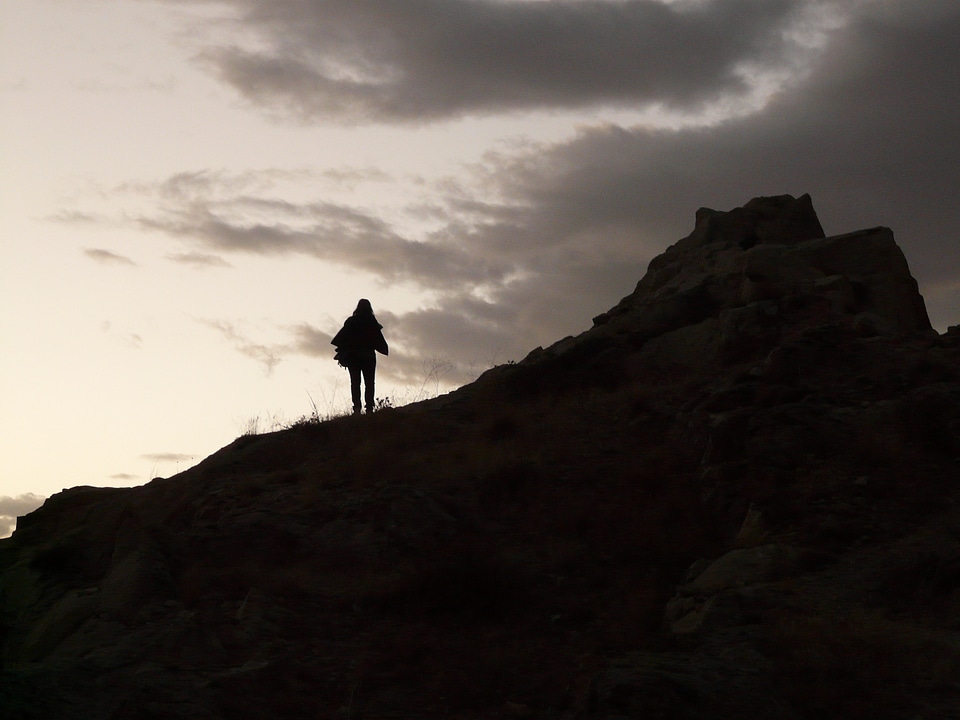 Ridge rise dusk