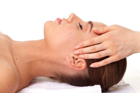 Woman day spa massage