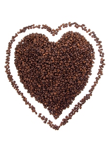 Caffeine coffee heart