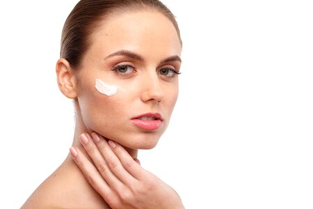 Woman skin care beauty photo