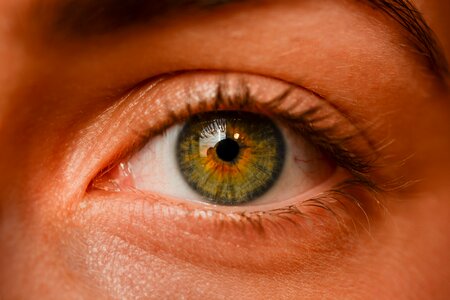 Womans eye