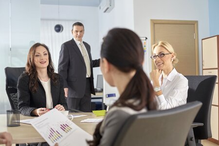 Business team meeting