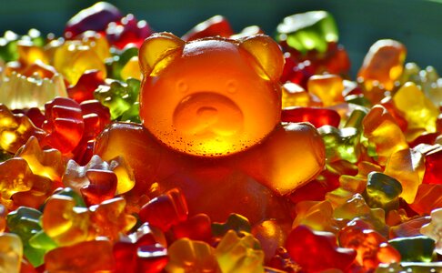 Gummy candy sweets photo