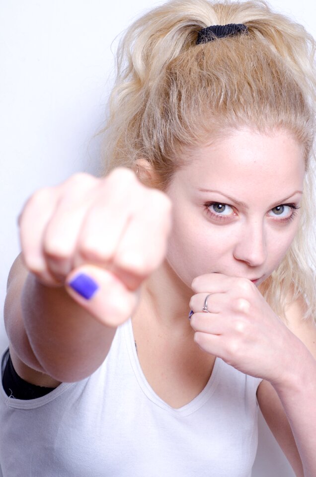 Punch woman