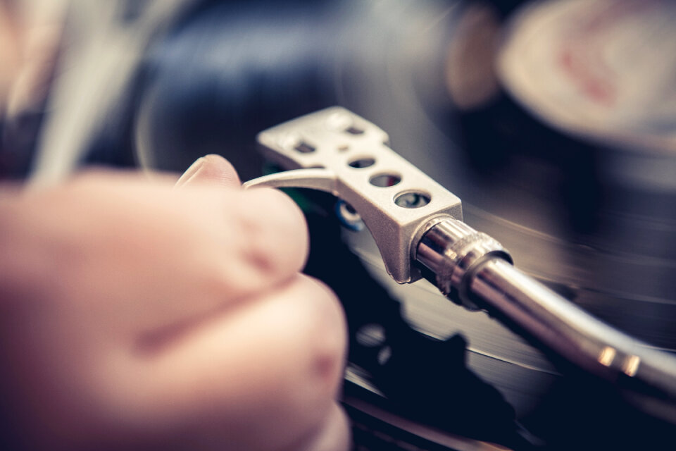 Record player autio