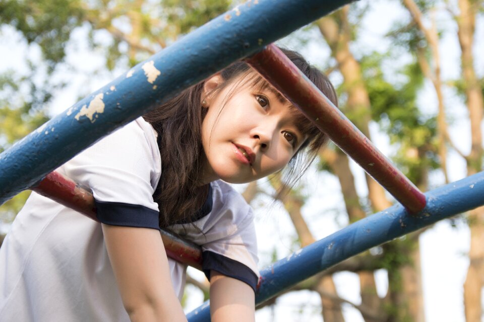 Schoolgirl track suit