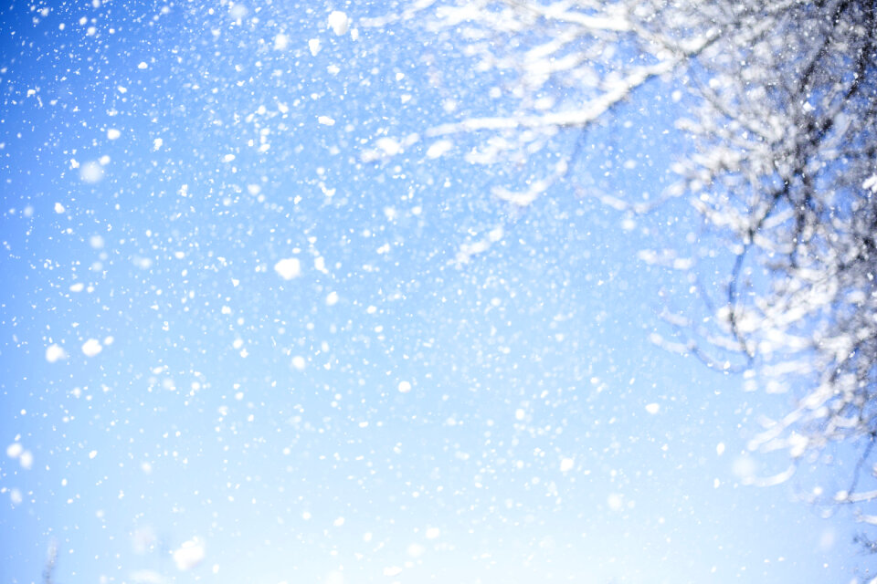 Winter snow