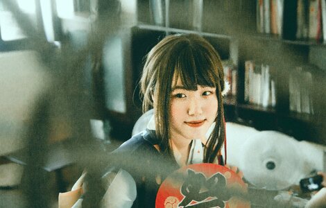 Woman girl portrait yukata