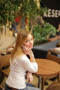 Woman girl portrait
