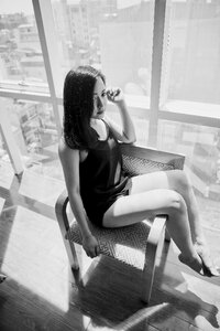 Woman girl portrait