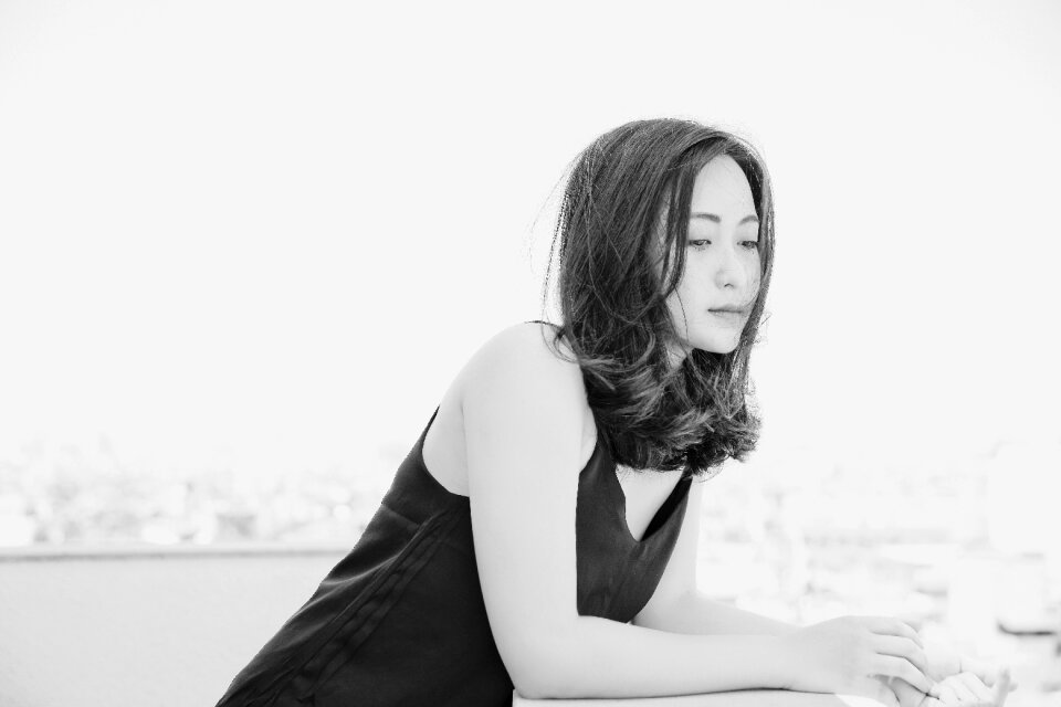Woman girl portrait