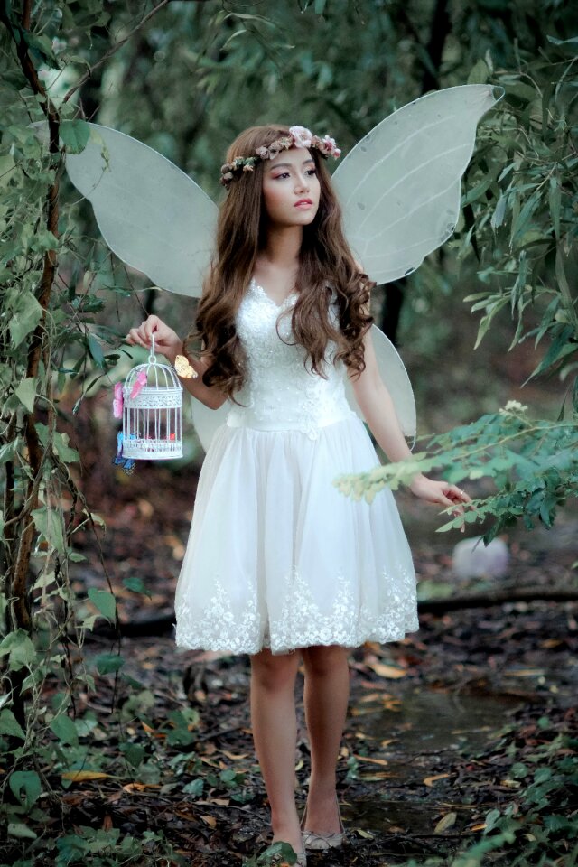 Fairy pixie woman girl