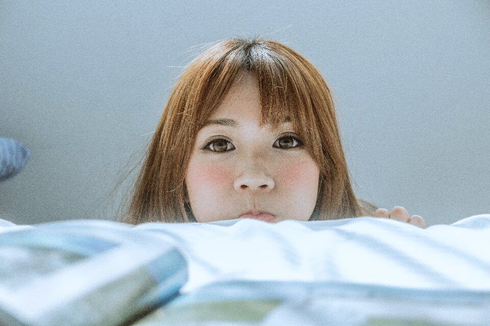 Woman girl portrait