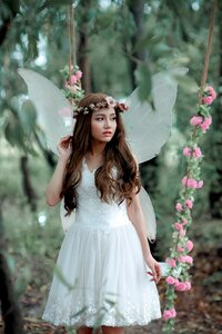 Fairy pixie woman girl photo