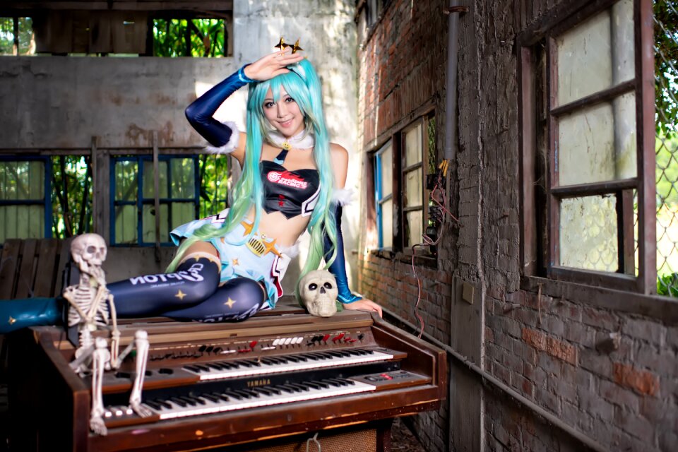 Hatsune miku cosplay