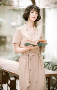 Woman girl portrait
