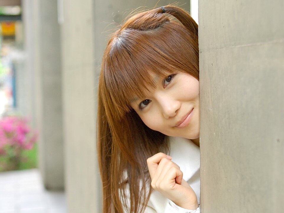 Woman girl portrait