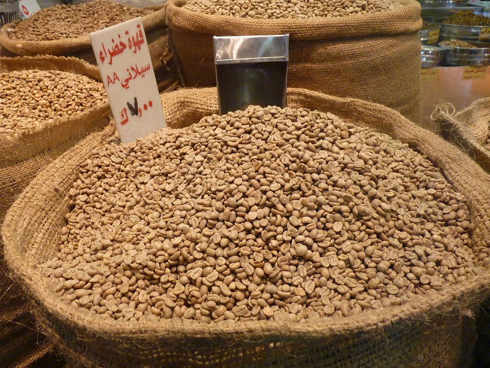 Middle east spices beans photo