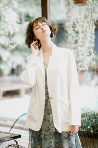 Woman girl portrait