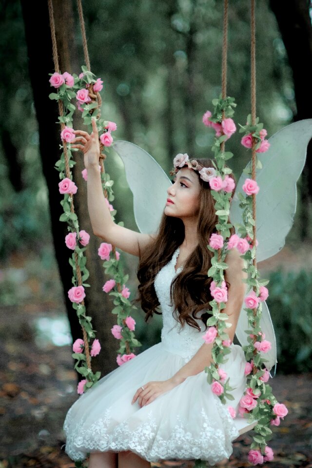 Fairy pixie woman girl