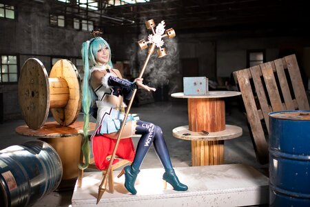 Hatsune miku cosplay