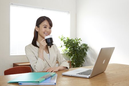 Business woman office