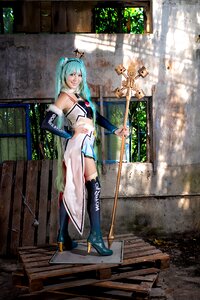 Hatsune miku cosplay