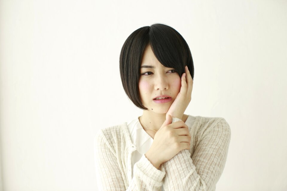 Woman girl portrait