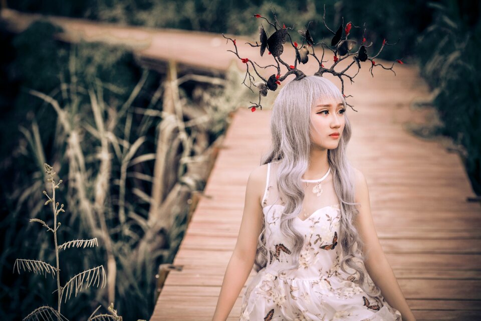 Woman girl portrait cosplay