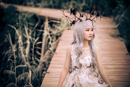 Woman girl portrait cosplay
