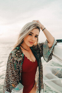 Woman girl portrait
