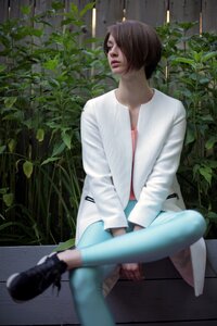 Woman girl portrait