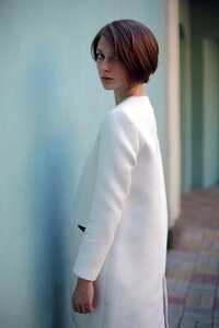 Woman girl portrait