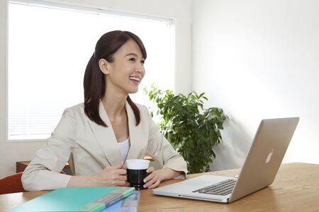 Business woman office