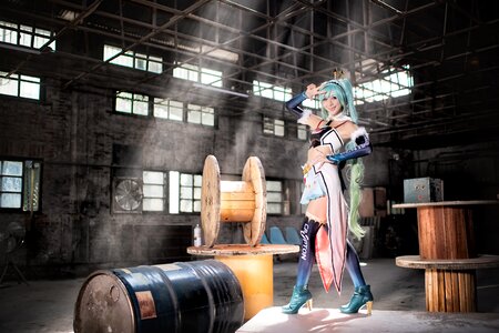 Hatsune miku cosplay