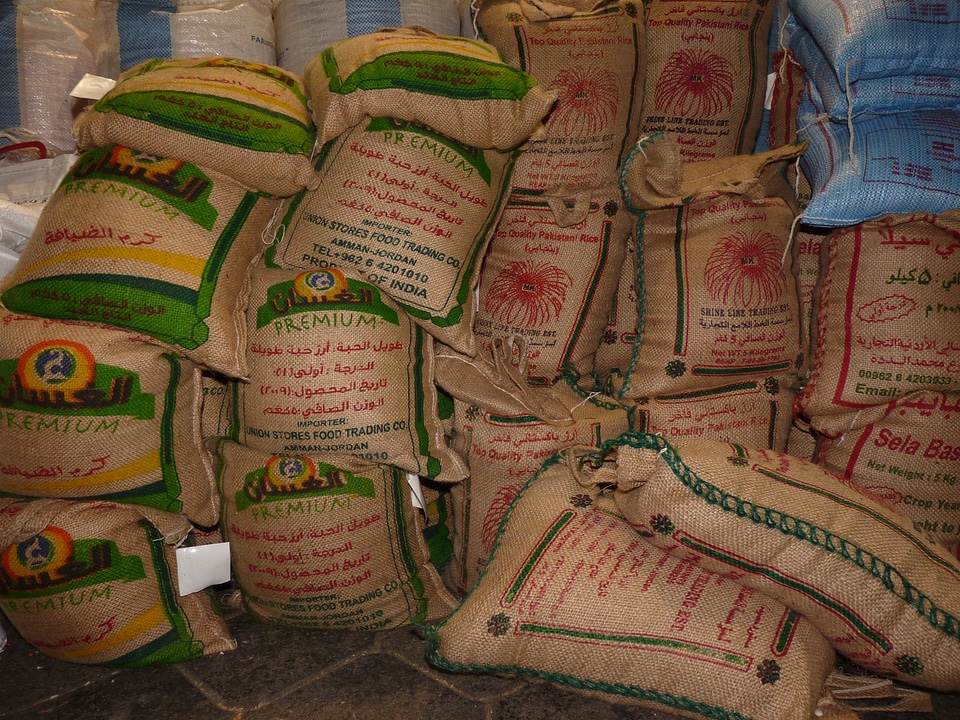 Middle east spices rice