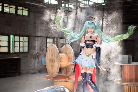 Hatsune miku cosplay