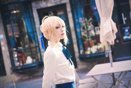 Saber fate stay night photo