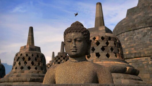 Borobudur buddhist temple photo