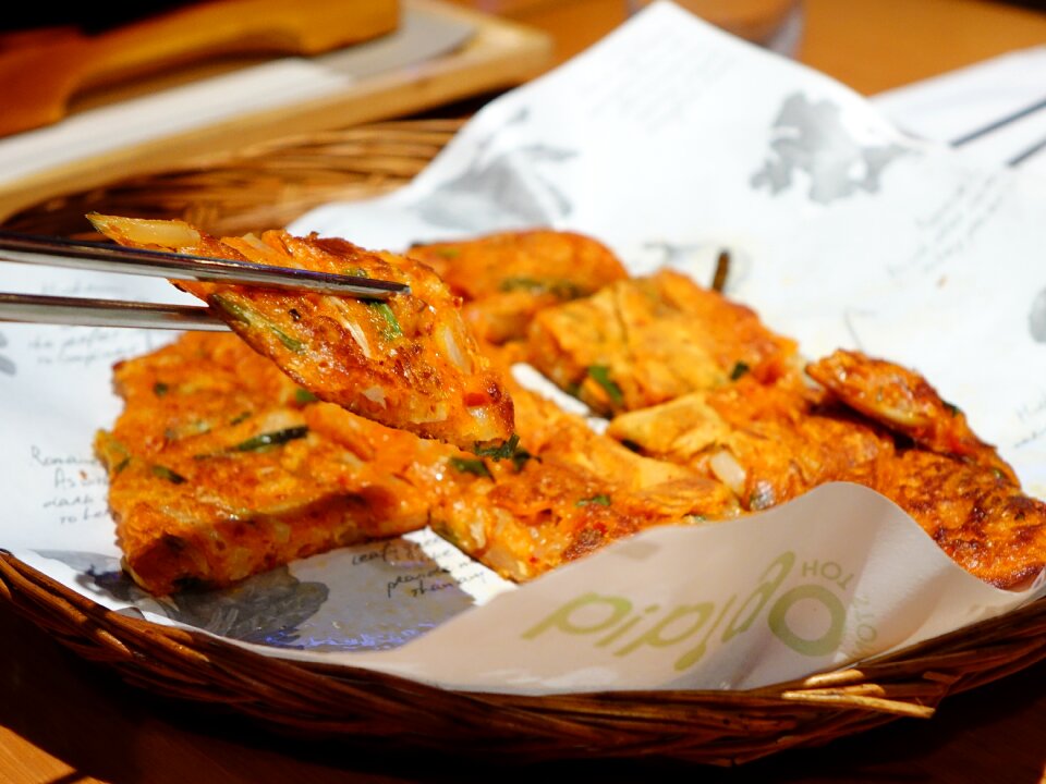 Buchimgae korean food