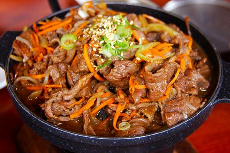 Bulgogi korean food photo