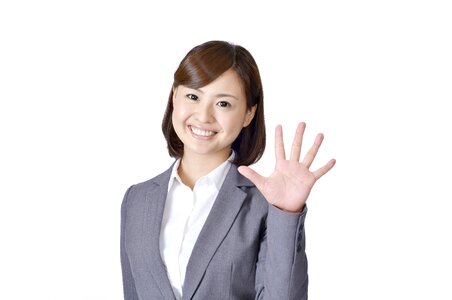 Businesswoman five photo