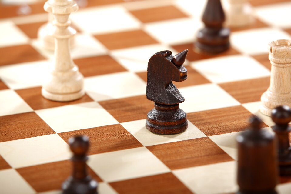 Chess board game photo